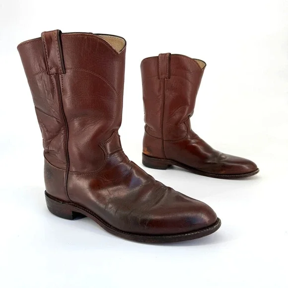 Justin Boots | Shoes | Vtg Justin Roper Men Boots 382 Sz 9d  display picture 1